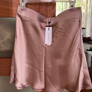 New with tags Dynamite satin mini skirt size M